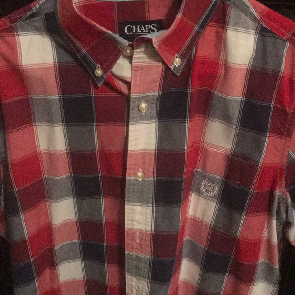 Chaps shortsleeved Button Down